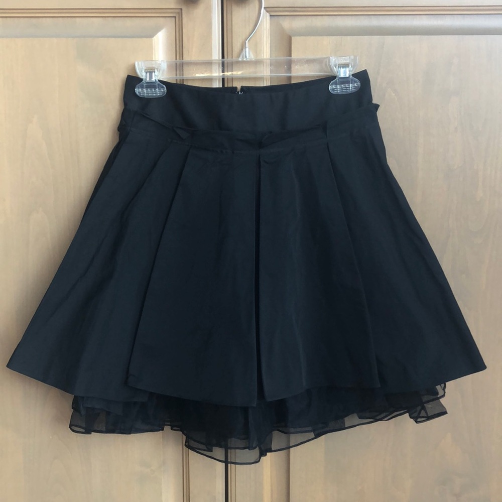 New Elizabeth and James Pratte structured organza tulle pleat silk tutu skirt